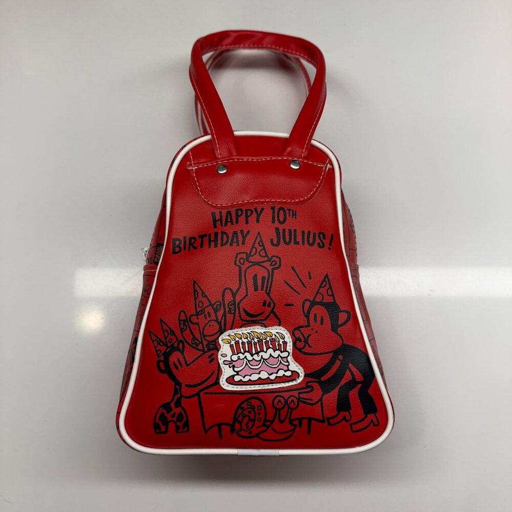Vintage RARE Y2K Paul Frank 10th Anniversary Happy Birthday Julius Handbag